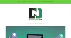Desktop Screenshot of naturalistent.com